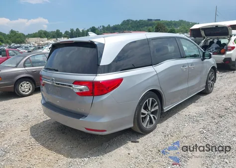 2018 Honda Odyssey Elite from USA, damaged, VIN 5FNRL6H9XJB051058